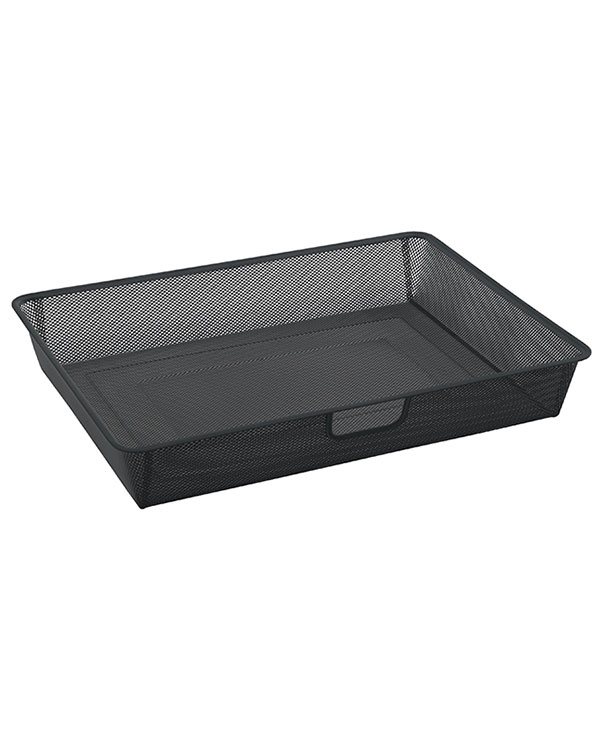 Корзина мелкосетчатая ПРАКТИК Home GBM 60х10 графит