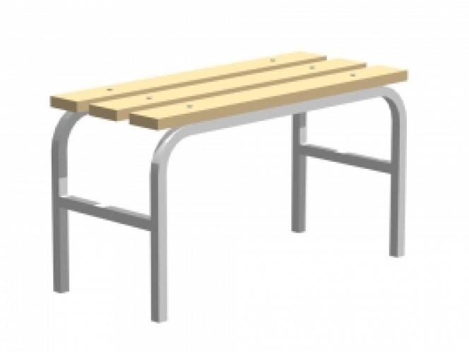 Скамья гардеробная (липа) 450х2000х350